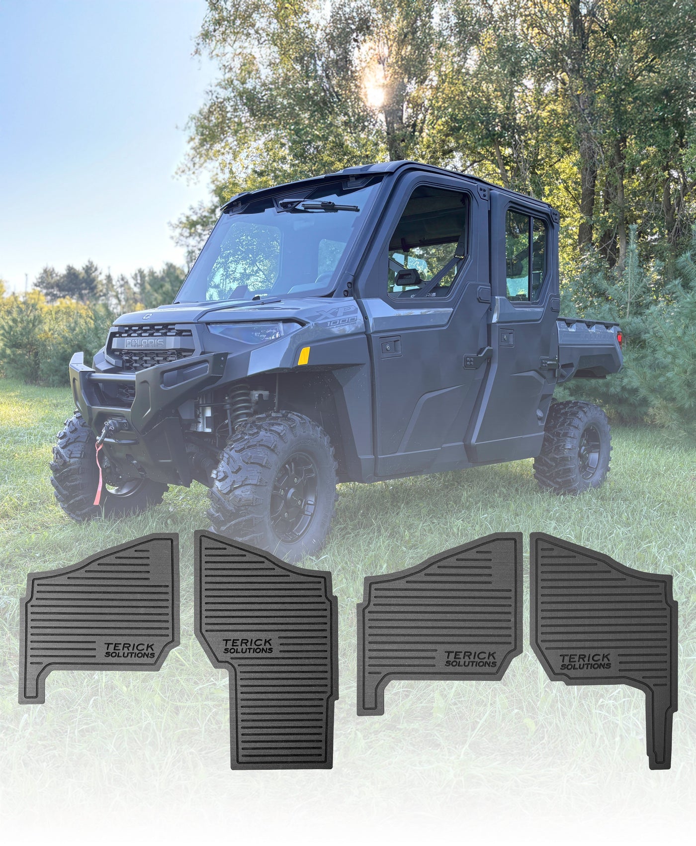 Terick Polaris Ranger XP 1000 rubber floor mats