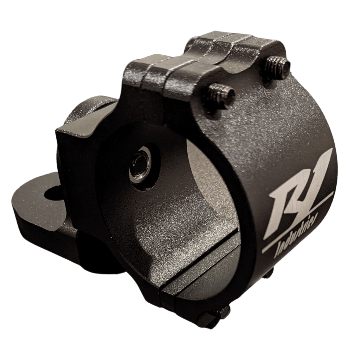 UTV whip light and safety flag mounts, brackets and quick-release bases