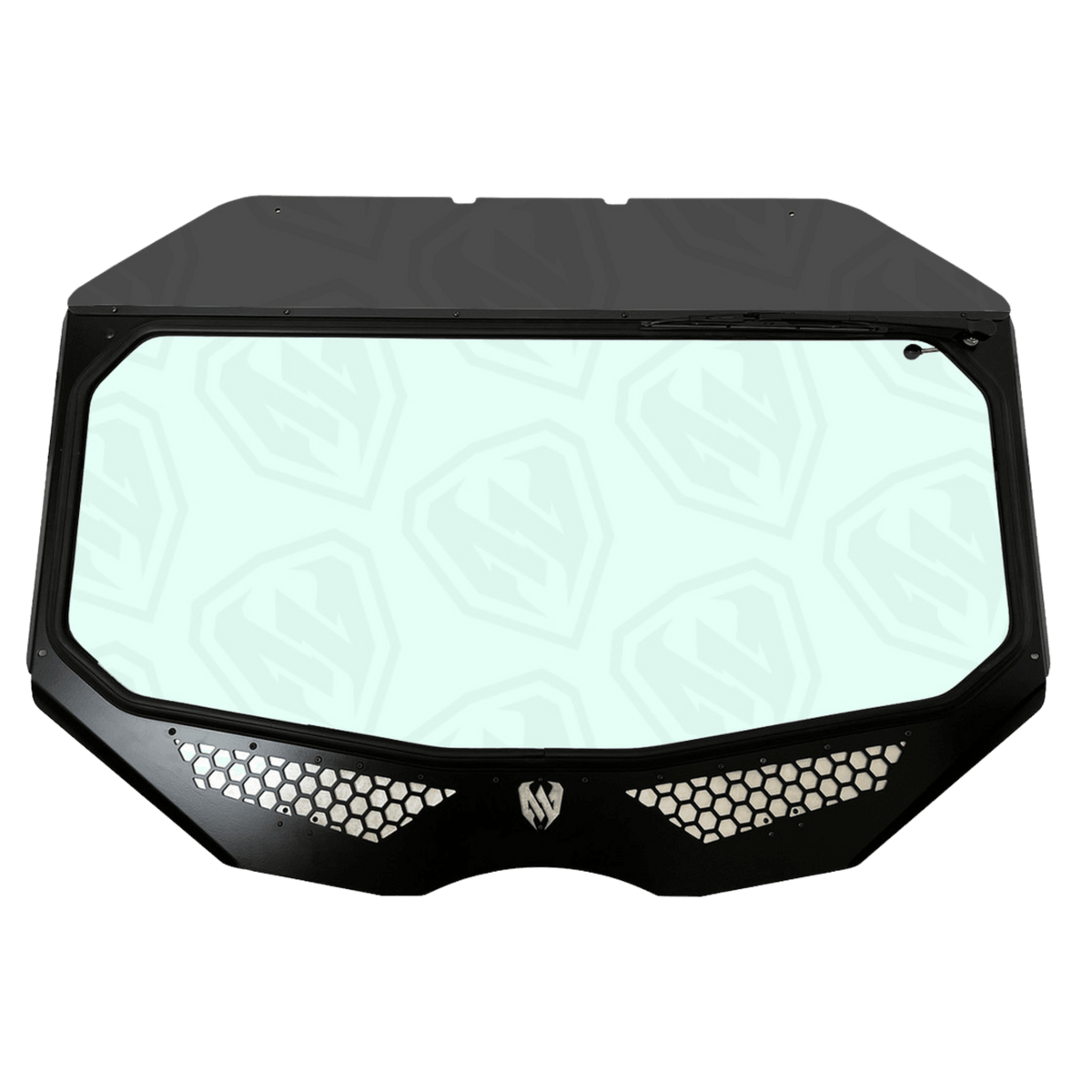 Moto Armor Can-Am Maverick X3 vented full glass windshield
