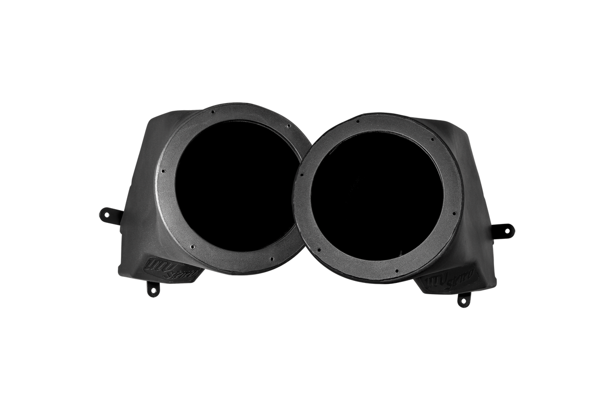 UTV speaker enclosure and dash speaker pod