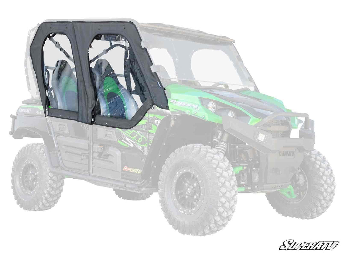 Kawasaki Teryx Cab Enclosures for side-by-side weather protection