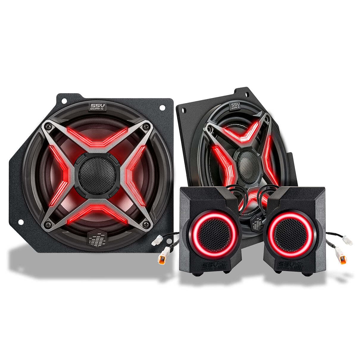 Polaris Xpedition speaker and tweeter kit