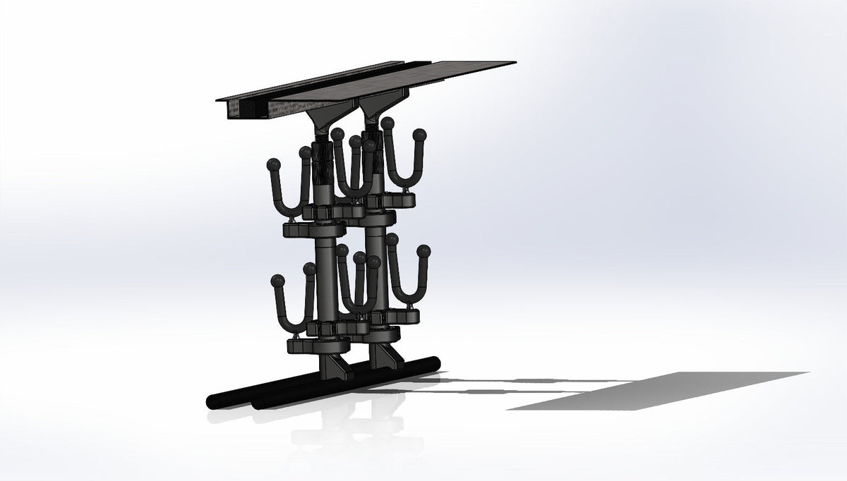 Polaris Ranger 1500 6-Seat Northstar | Multi-Use Rack | 2, 3, or 4 Place