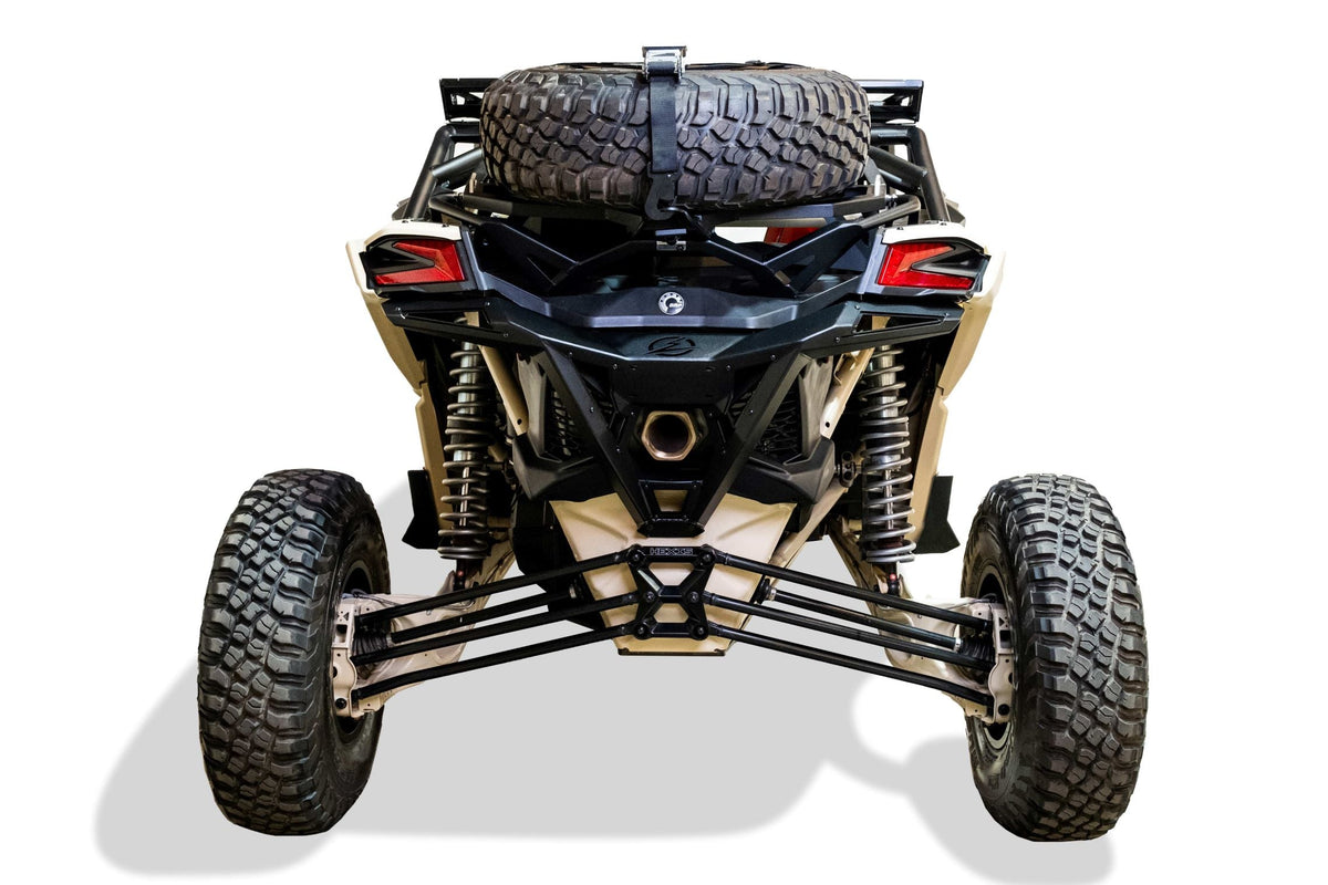 Can Am X3 Maverick Volt Series Baja Spare Tire Rack - Secure Mount + Easy Access