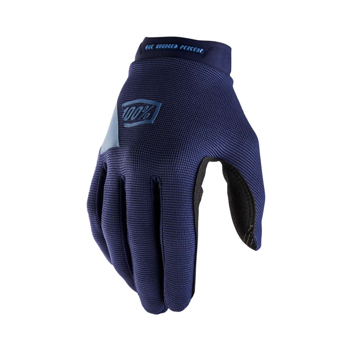 100% Ridecamp Riding Gloves - Navy/Slate Blue, XL