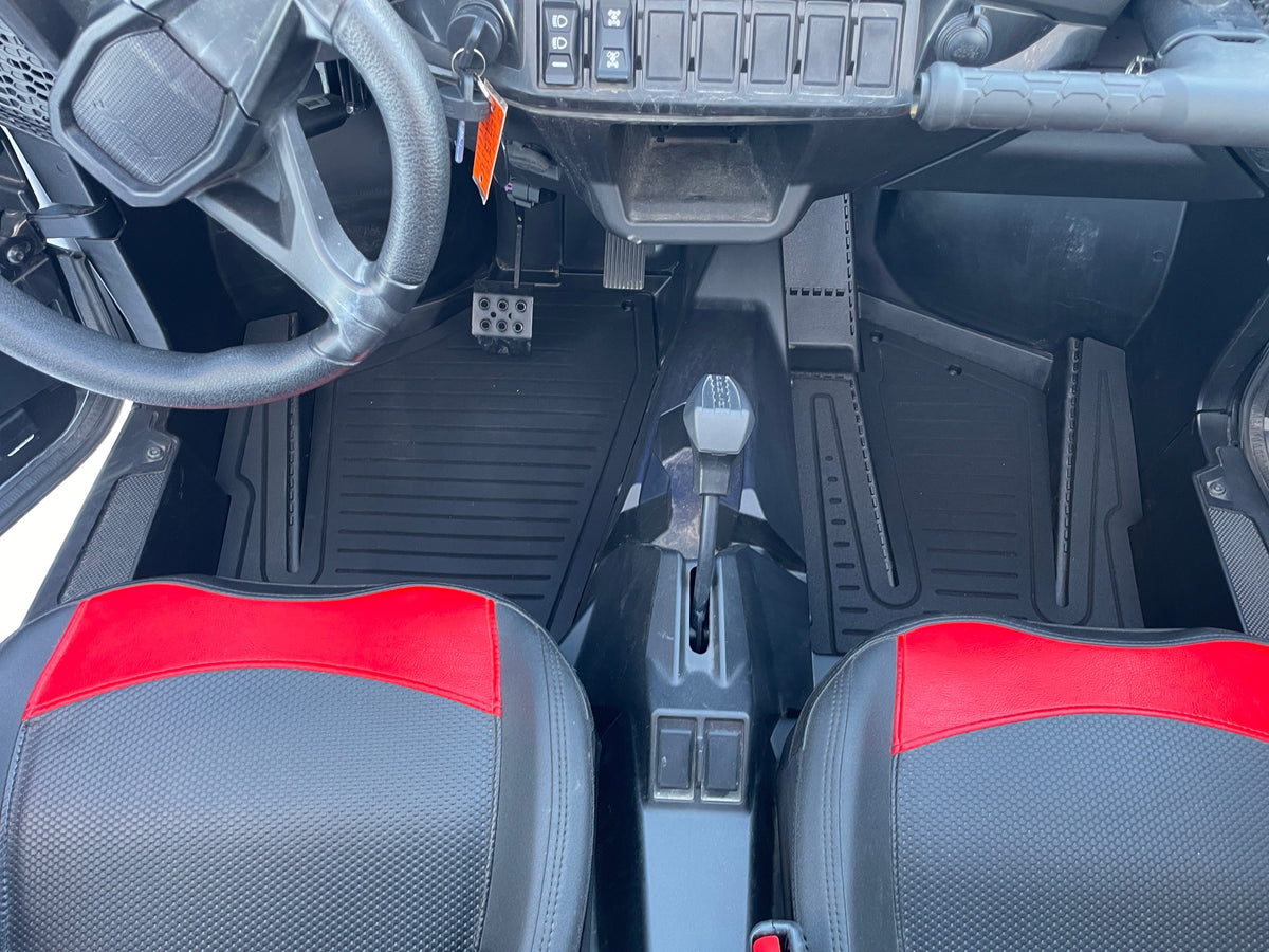 Photo of Polaris RZR XP 1000 Rubber Floor Mats by Terick Solutions - Premium UTV Rubber floor mats for UTVs / Side by Sides