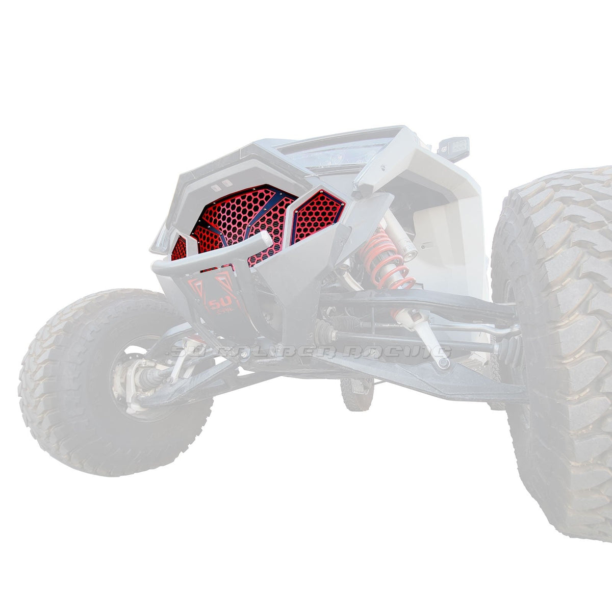 50 Caliber Racing 3 Piece Laser Cut Steel Grille for RZR PRO R & Turbo R