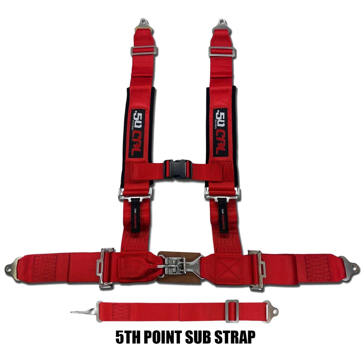 3" 5 Point Racing Harness by 50 Caliber Racing