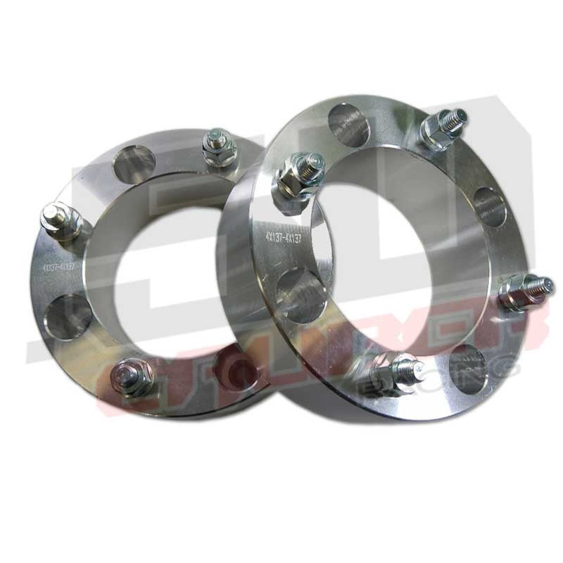 50 Caliber Racing Kawasaki Teryx 4x137 Wheel Spacer | 2" Thick with 12x1.25mm Studs