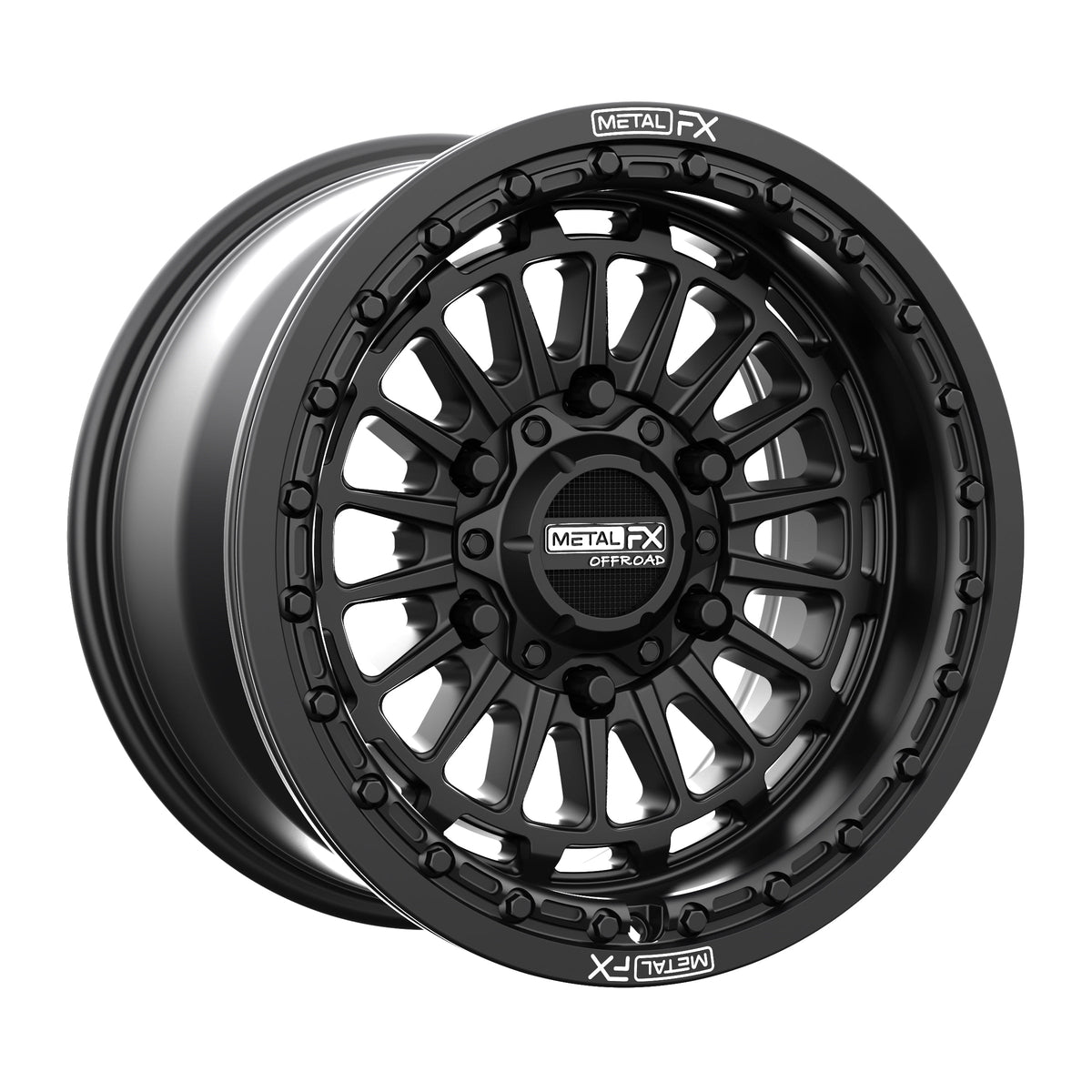 Delta 6R Beadlock Wheel - Satin Black | Can-Am Maverick R (2023)