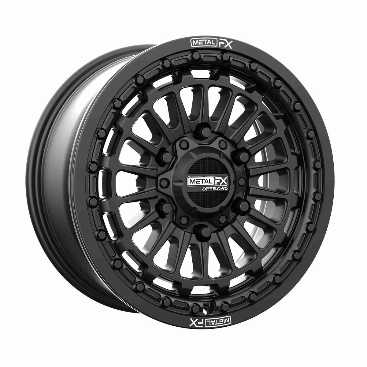 Delta 6R Beadlock Wheel - Satin Black | Can-Am Maverick R (2023)