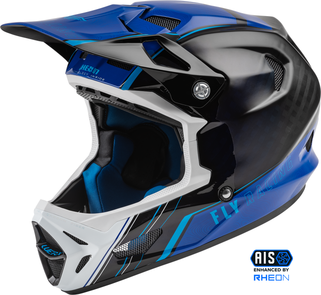 Photo of FLY RACING WERX-R HELMET BLUE/CARBON XS by FLY RACING - Premium Helmets for UTVs / Side by Sides
