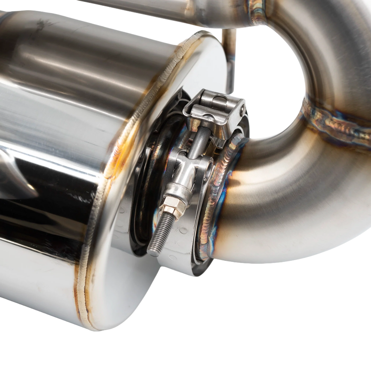 Bikeman Performance Center Exit Slip-On Exhaust with Dual 3.0" Tip for Polaris Pro R