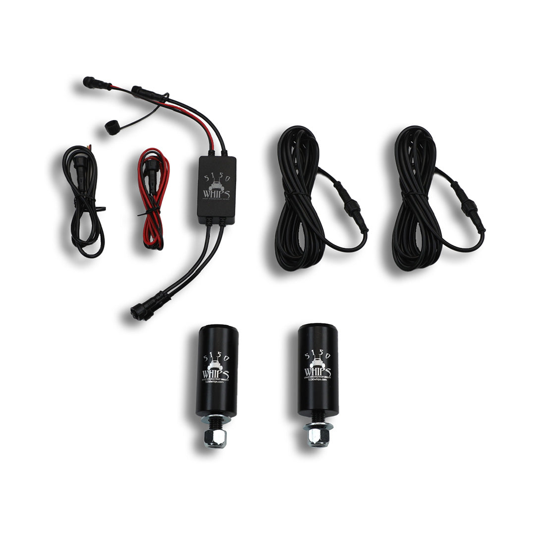 187 Platinum LED Whips
