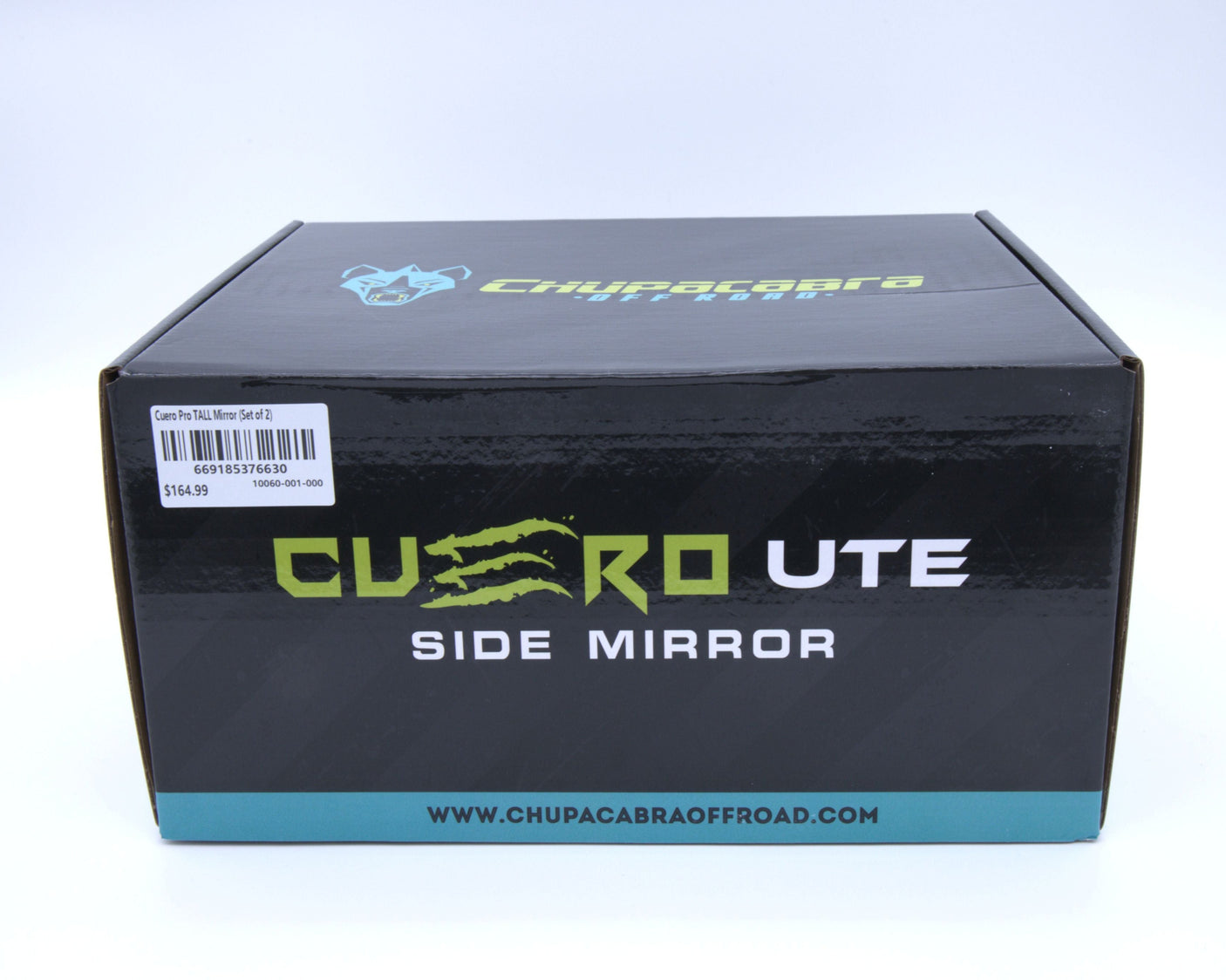 Cuero UTE Side Mirror - Wide Field of View + Adjustable Lighting (2024)