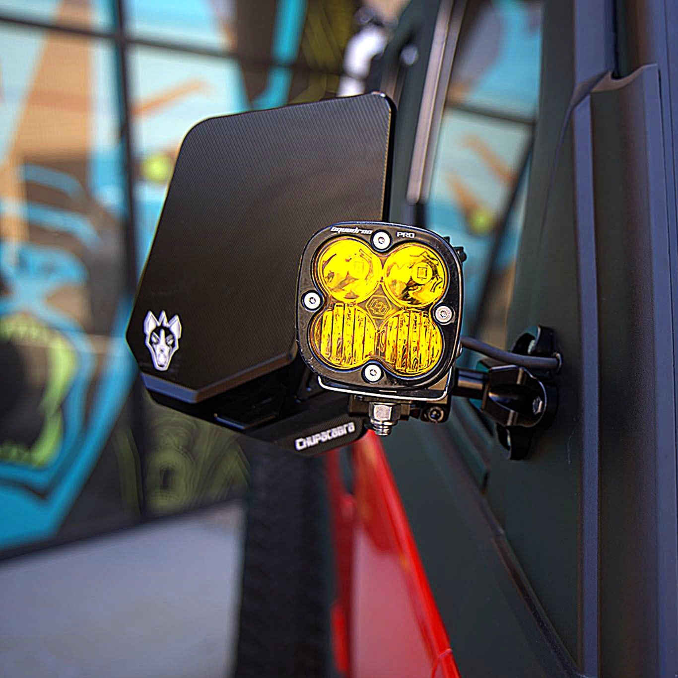 Cuero UTE Side Mirror - Wide Field of View + Adjustable Lighting (2024)