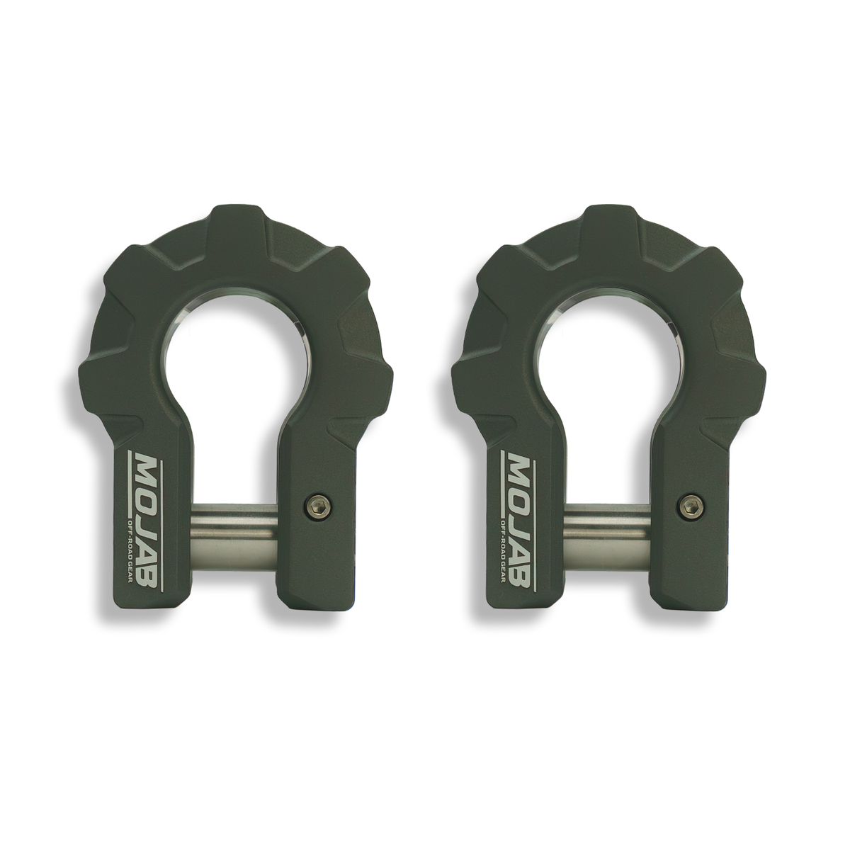 3/4-Inch Aluminum D-Shackle Set - 9 Ton