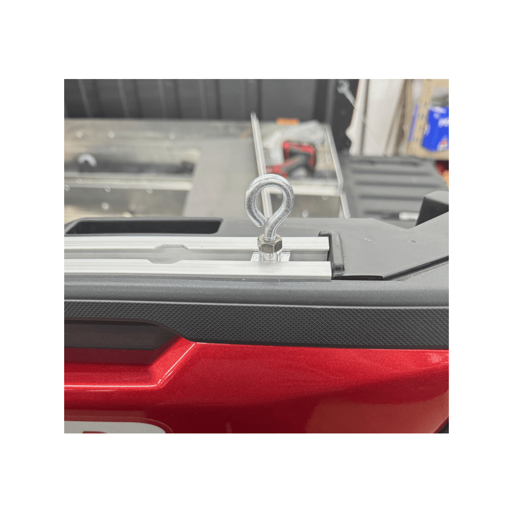 Photo of Polaris Ranger 1500 XD Bed Rail Tie Down Hook by AJK Offroad - Premium for UTVs / Side by Sides