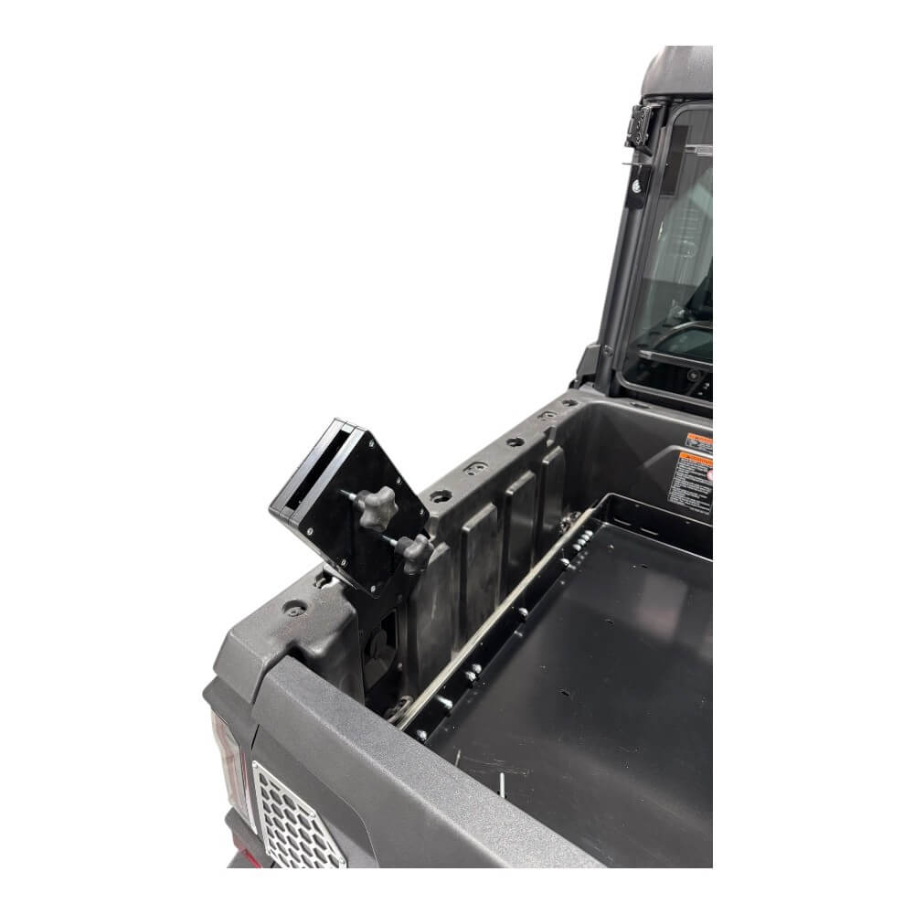 CF Moto UForce U10 Chainsaw Mount - Heavy Duty + Easy Install (Fits Bed Rail)