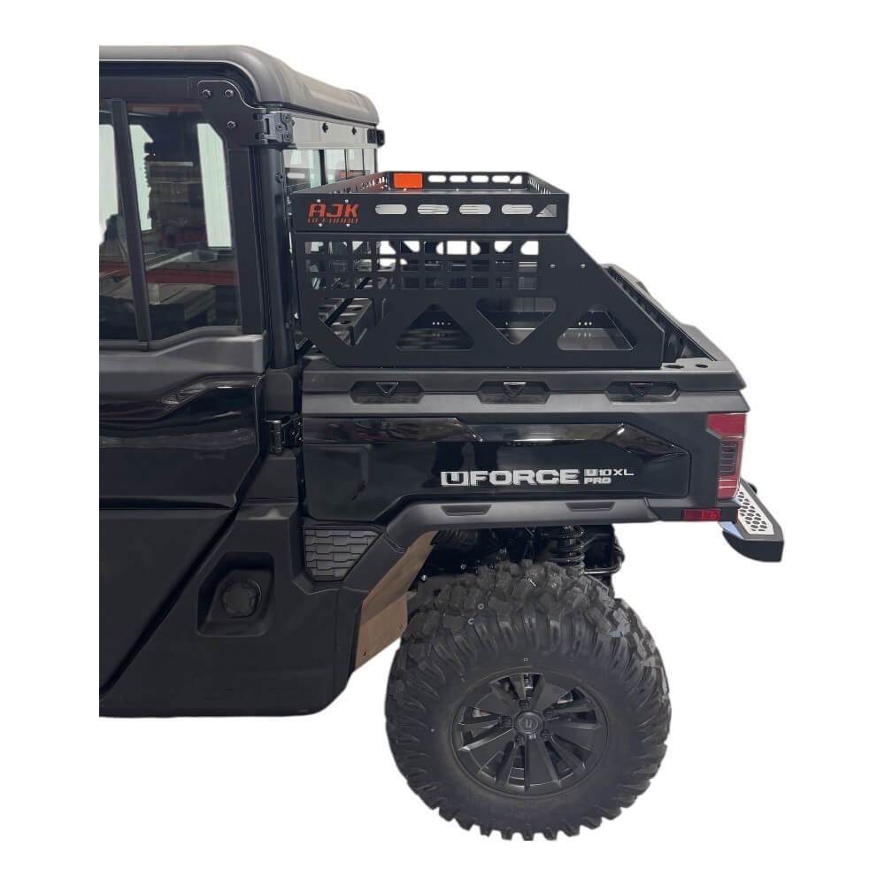 Photo of CF Moto UForce U10 Short Headache Rack 3/4 Rack by AJK Offroad - Premium for UTVs / Side by Sides