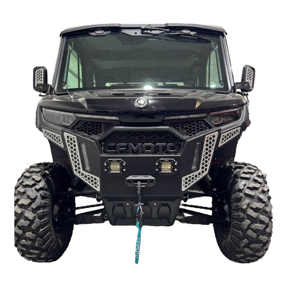 CF Moto UForce U10 Front Bumper - Heavy-Duty Protection + Customization (2024)