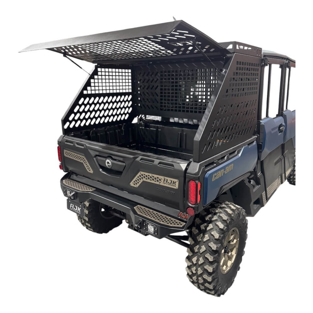 Can-Am Defender HD10-HD11 Tall Bed Rack with Enclosure