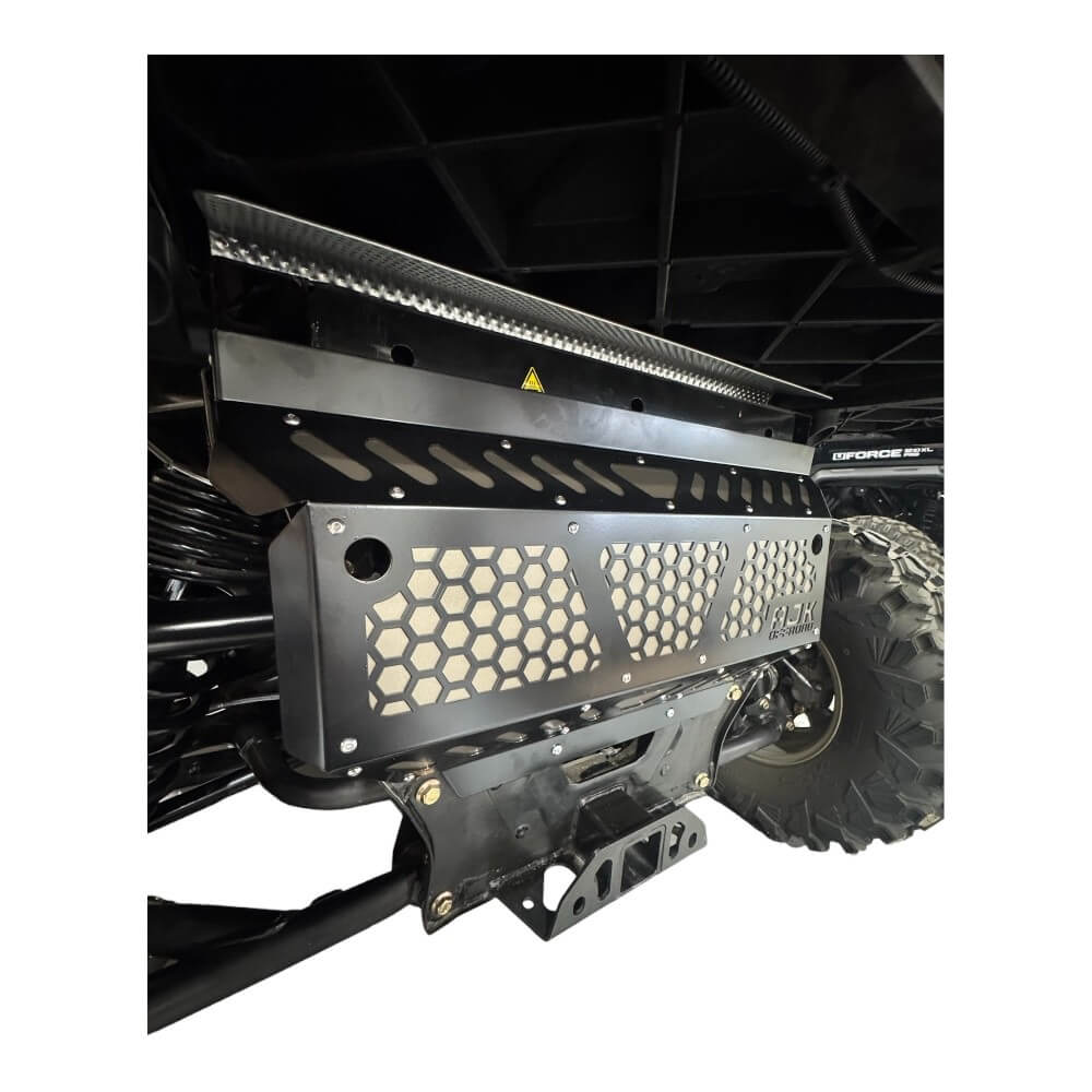 Can-Am Defender HD10 Exhaust Cover - Easy Install + Custom Colors (2020+)