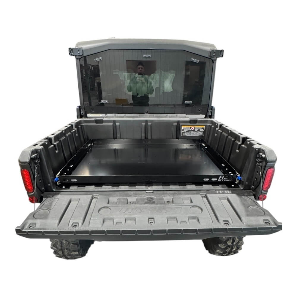 Photo of Can-Am Defender HD10 Bed Drawer by AJK Offroad - Premium for UTVs / Side by Sides