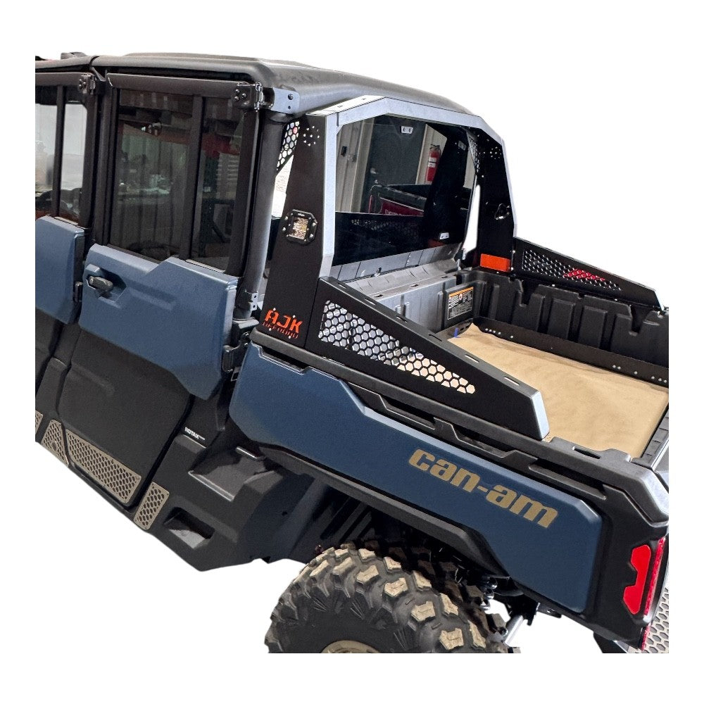Can-Am Defender Chase Rack / Tire Carrier - Secure Storage + Extra Tire Mount