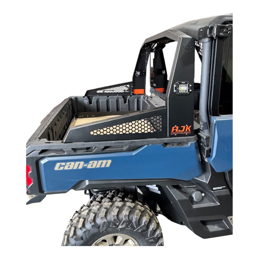 Can-Am Defender Chase Rack / Tire Carrier - Secure Storage + Extra Tire Mount