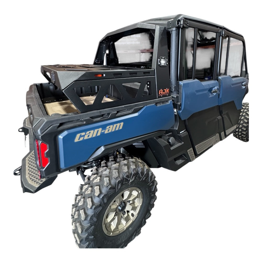 Can-Am Defender Chase Rack / Tire Carrier - Secure Storage + Extra Tire Mount
