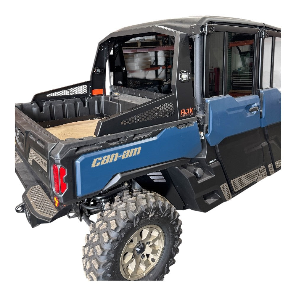 Can-Am Defender Chase Rack / Tire Carrier - Secure Storage + Extra Tire Mount