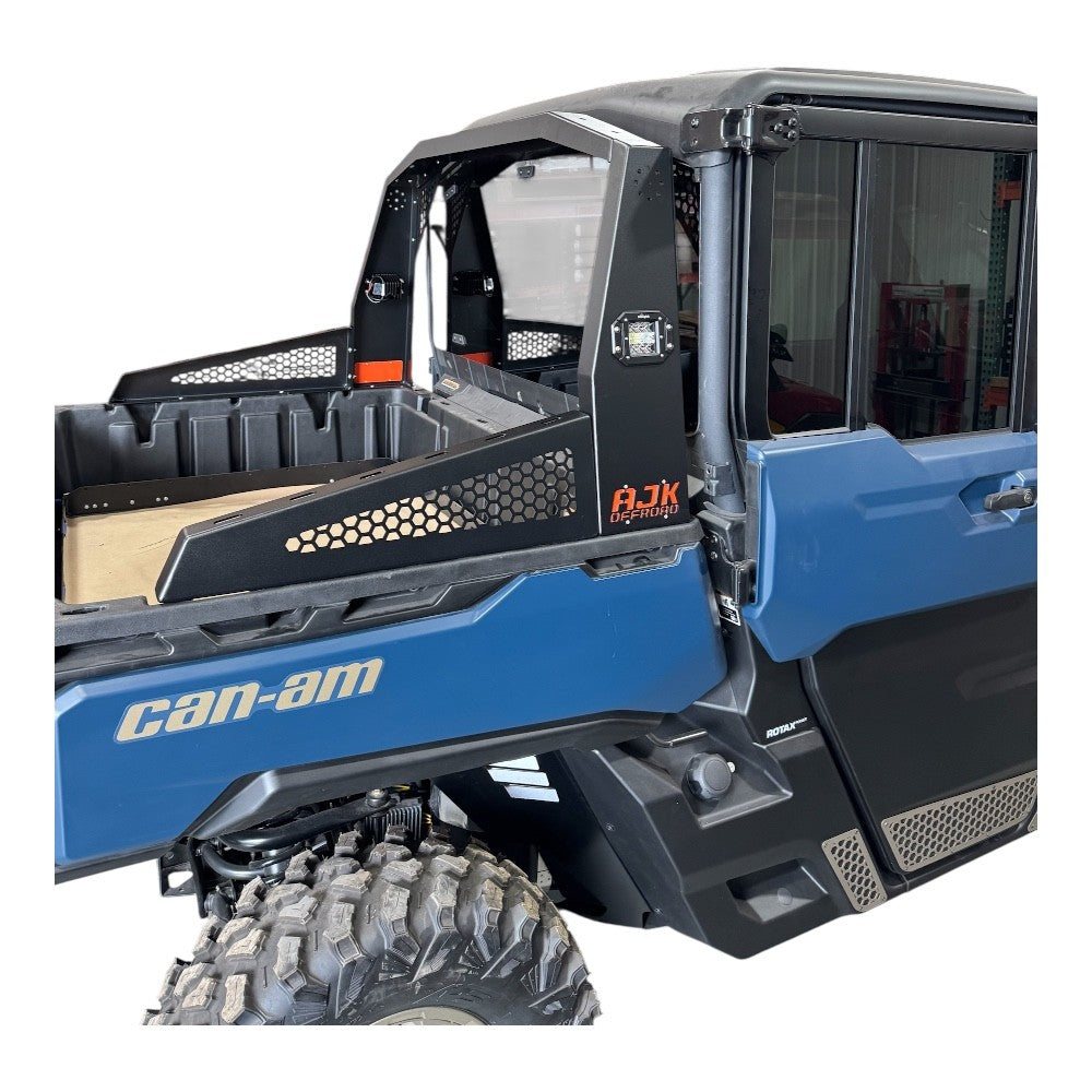 Can-Am Defender Chase Rack / Tire Carrier - Secure Storage + Extra Tire Mount