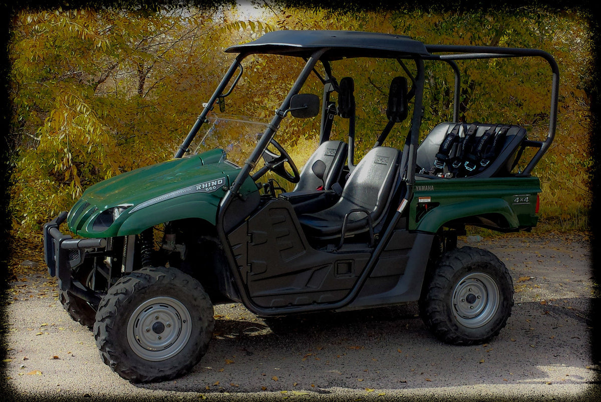 Photo of Yamaha Rhino Backseat and Roll Cage Kit (2004-2013) by UTVMA - Premium Roll Cages for UTVs / Side by Sides