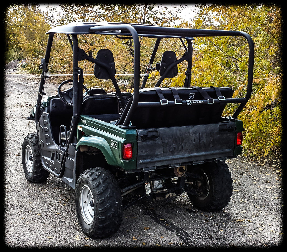 Photo of Yamaha Rhino Backseat and Roll Cage Kit (2004-2013) by UTVMA - Premium Roll Cages for UTVs / Side by Sides