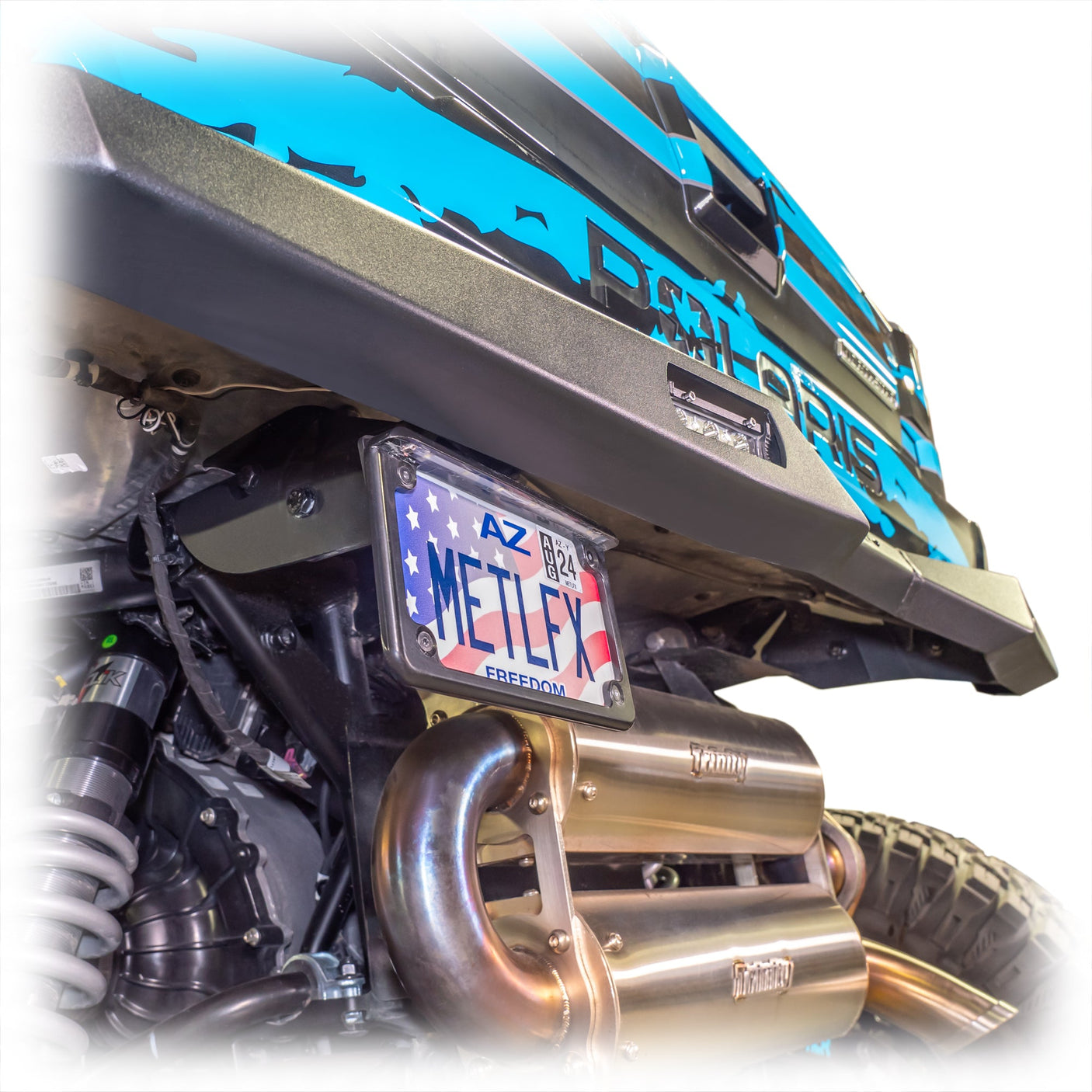 Rear Bumper License Plate Bracket for Polaris 2024+ Xpedition by DRT Motorsports - product image 13