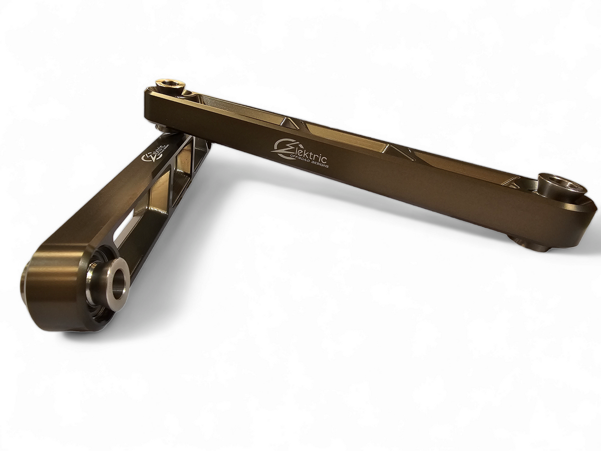2020+ Polaris RZR Pro XP Rear Sway Bar Link - CNC Aluminum, Gunmetal Finish