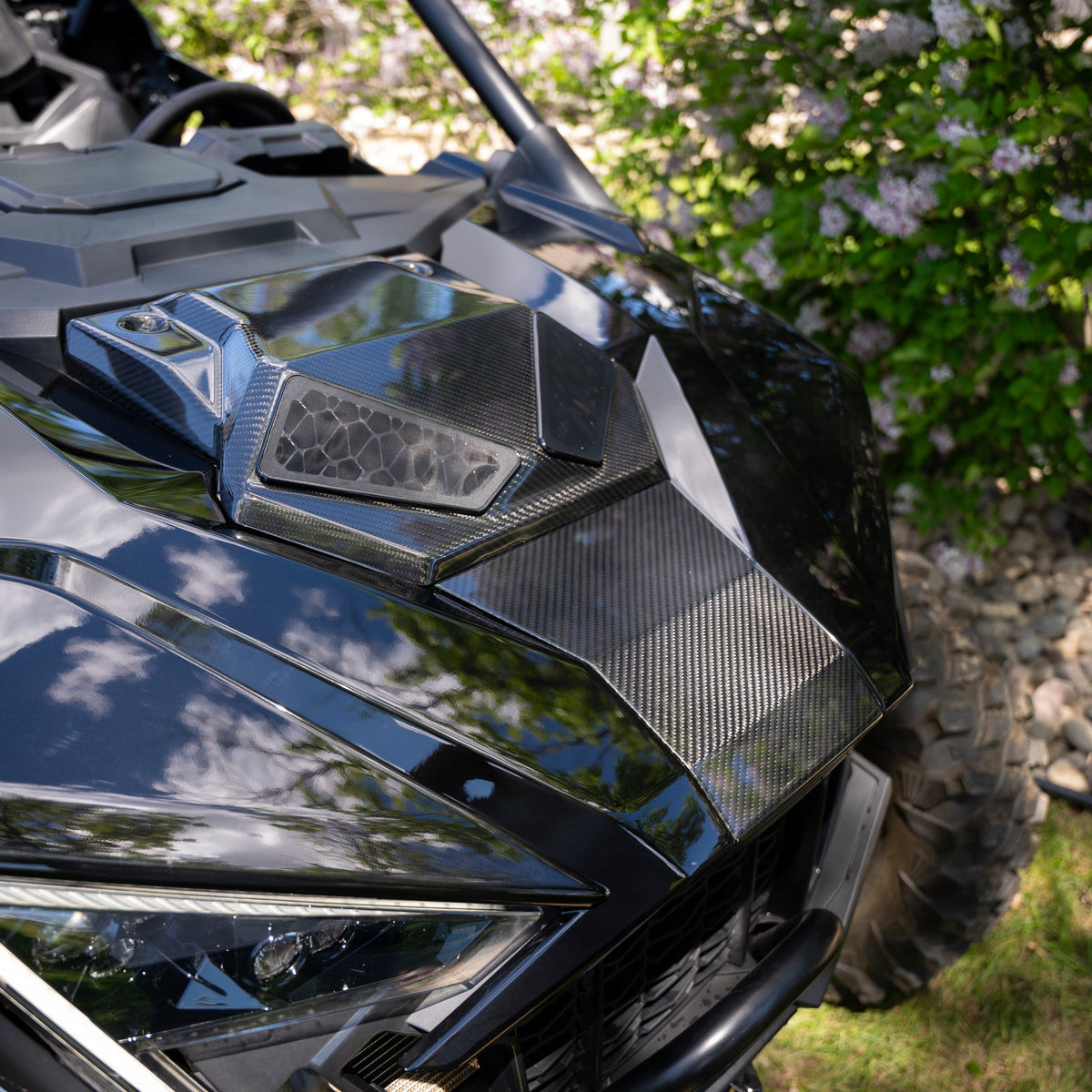 Polaris RZR Pro Series Ram-Air Carbon Fiber Hood – product detail 12