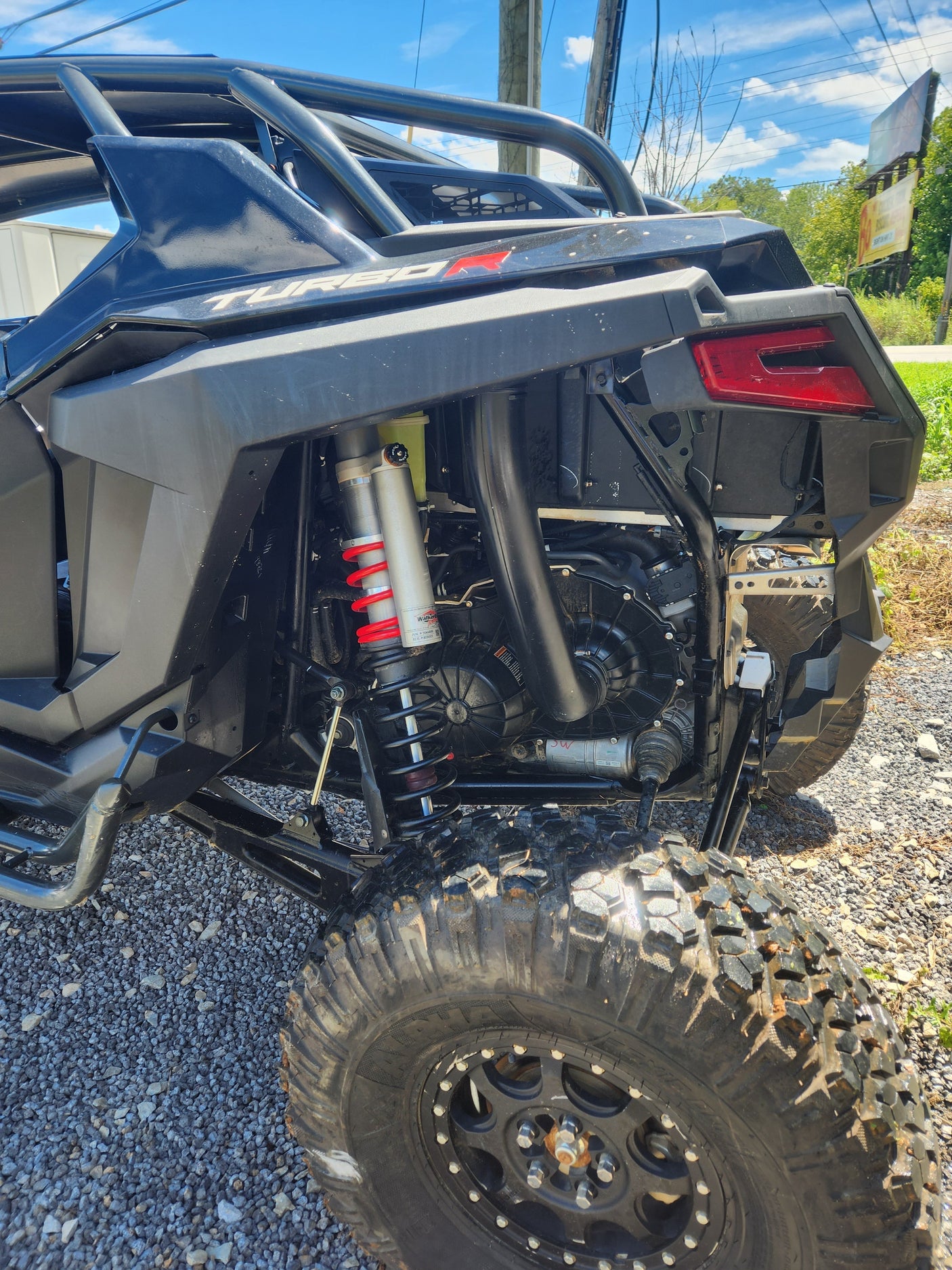 AllThingz UTV Polaris RZR Turbo R 4 Seater Tender Spring Kit - 2-3" Lift