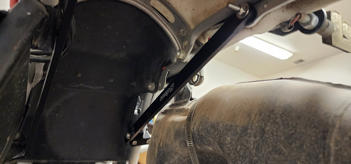 Honda XR650L Subframe Brace Kit by Warp 9 Racing