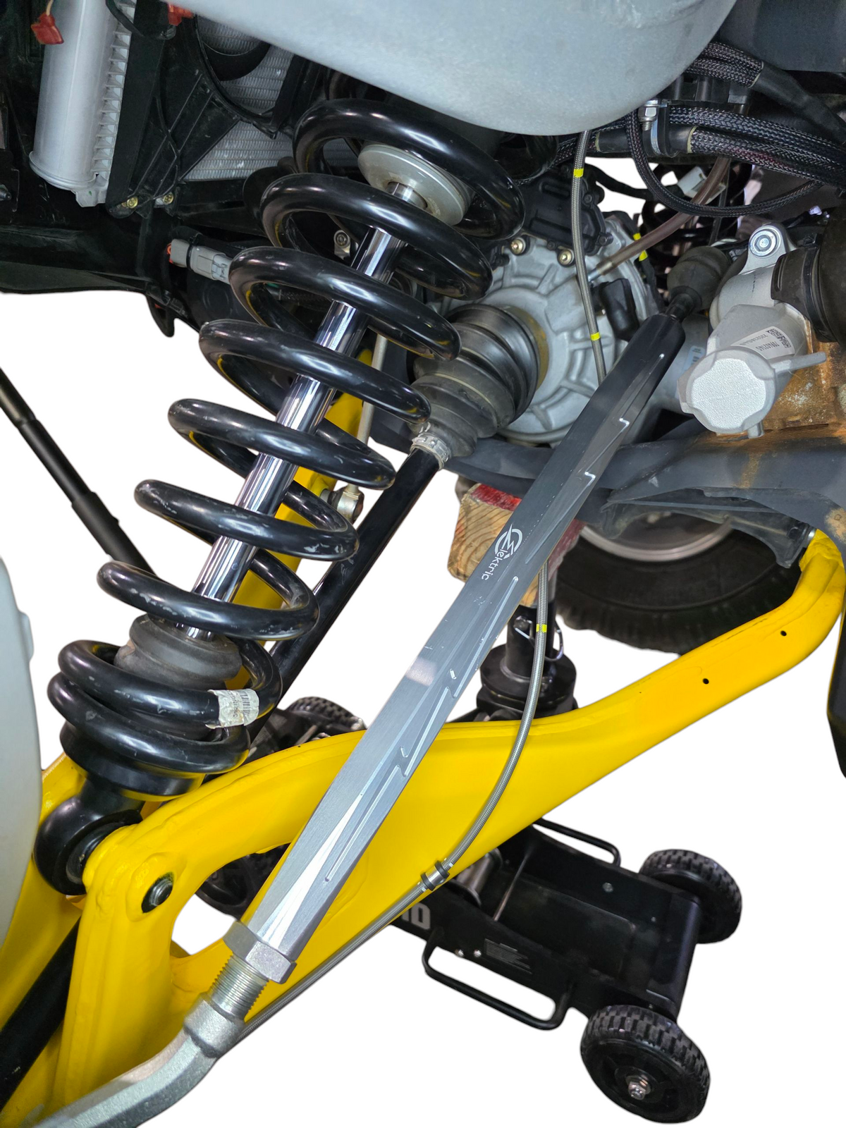 2024+ Can-Am Maverick R Billet Tie Rods - Anodized Clear