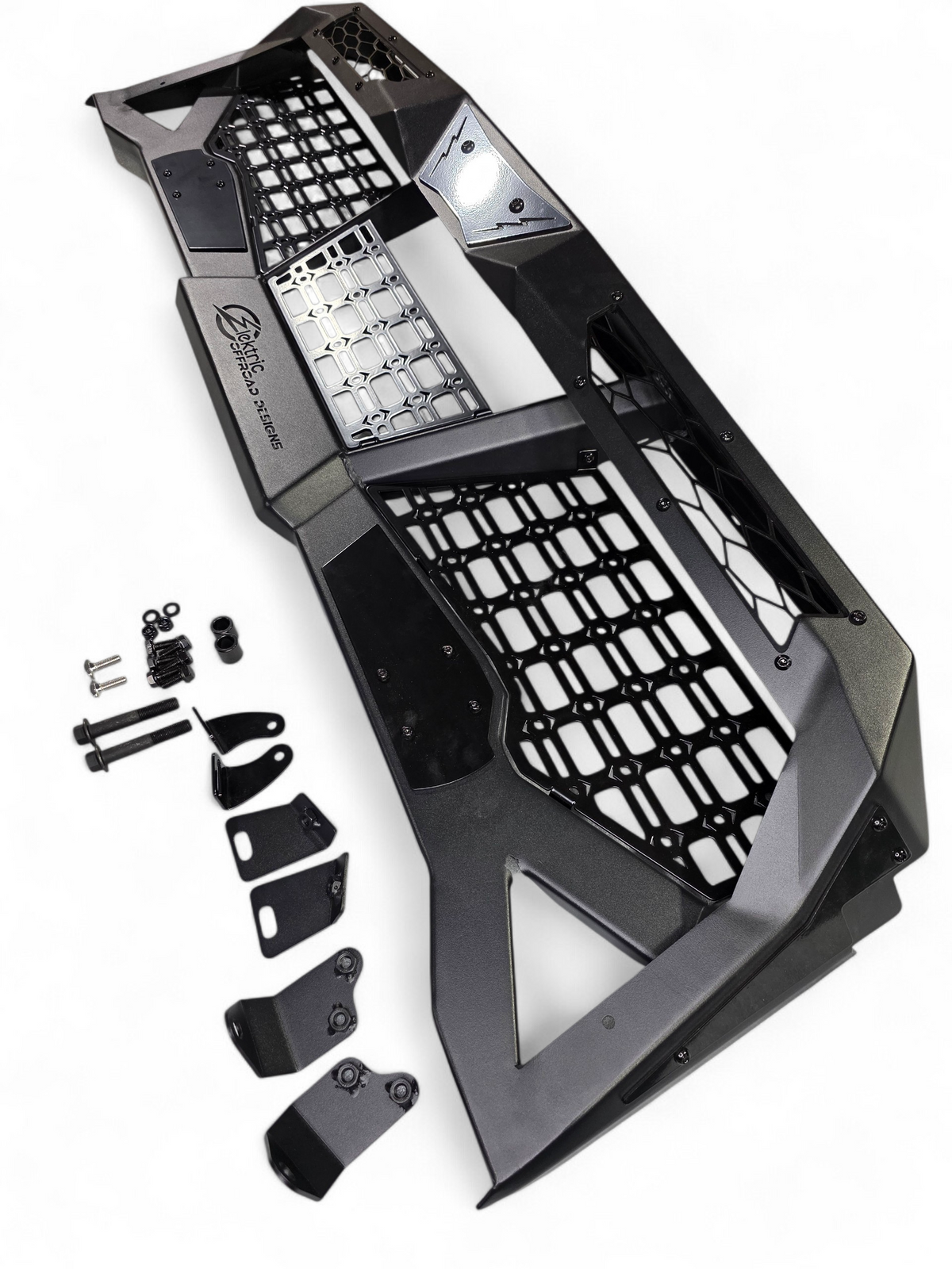 2024+ Polaris Xpedition XP Headache Rack headache rack and hardware product view — Elektric Offroad