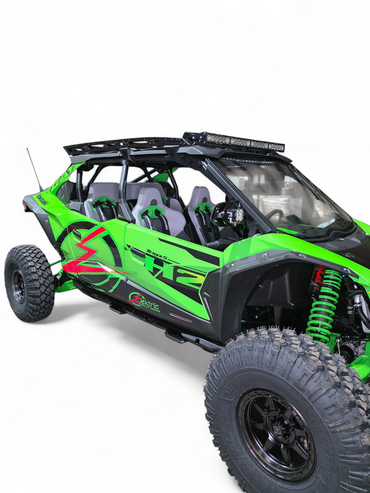 Elektric Offroad 2026+ Kawasaki Teryx H2 Volt Rock Steps