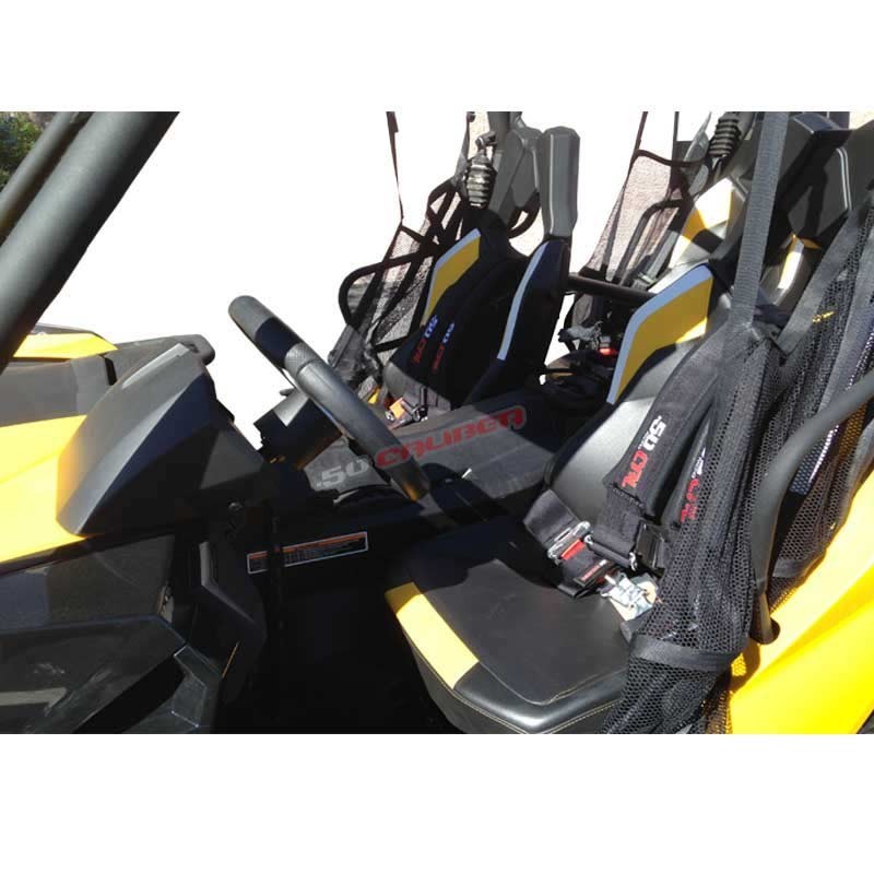 50 Caliber Racing Can-Am Maverick 2 Seat Roll Cage Harness Bar