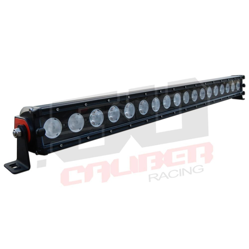 50 Caliber Racing Elite Series LED Light Bar 31 Inch Spot Beam 180 Watt