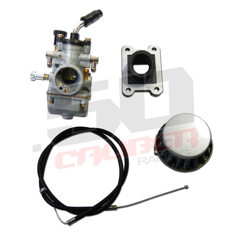 50 Caliber Racing Replacement Carburetor and Intake Kit for KTM 50cc Pit Bikes (2002-2014)