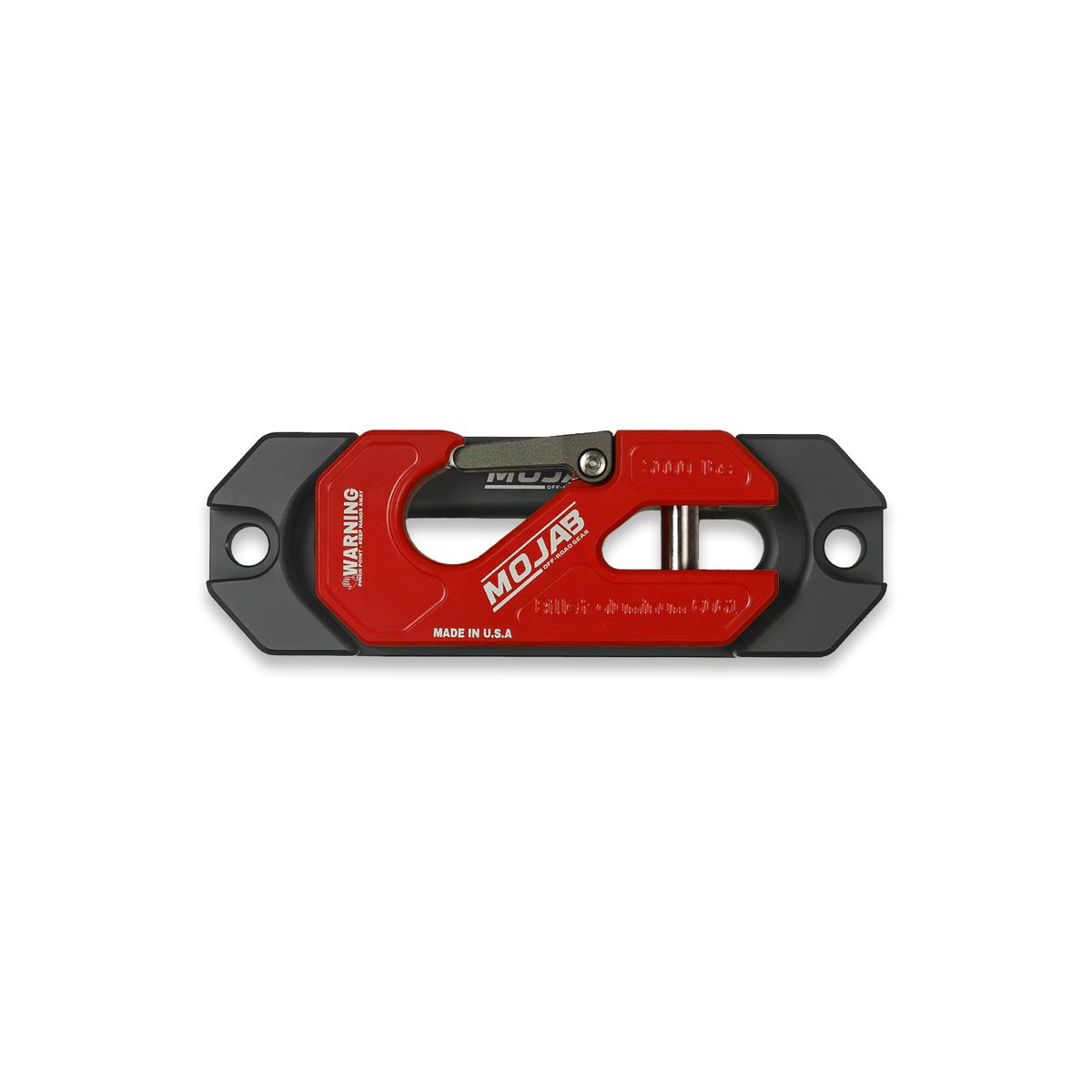 Photo of Side By Side / UTV Aluminum Recessed Winch Shackle with Fairlead Kit, closed latch (LIFE TIME WARRANTY*) by MOJAB OFFROAD - Premium Winches & Winch Mounts for UTVs / Side by Sides