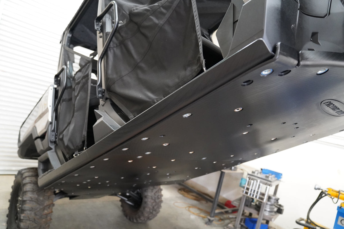 Photo of Polaris Ranger Crew XD 1500 UHMW Rock Sliders by Factory UTV - Premium Rock Sliders for UTVs / Side by Sides