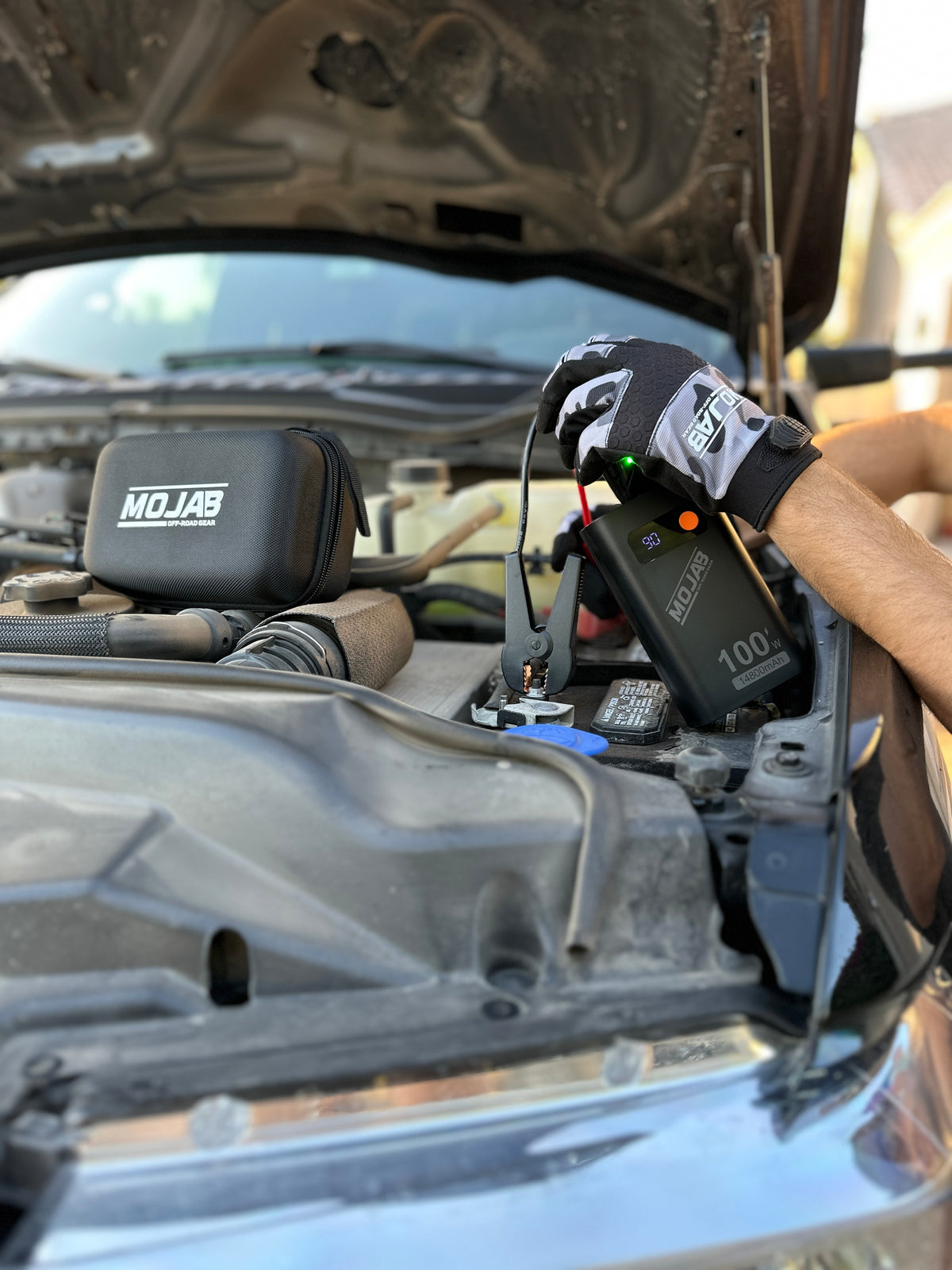 Photo of Battery Booster /Jump Starter by MOJAB OFFROAD - Premium Batteries & Battery Accessories for UTVs / Side by Sides