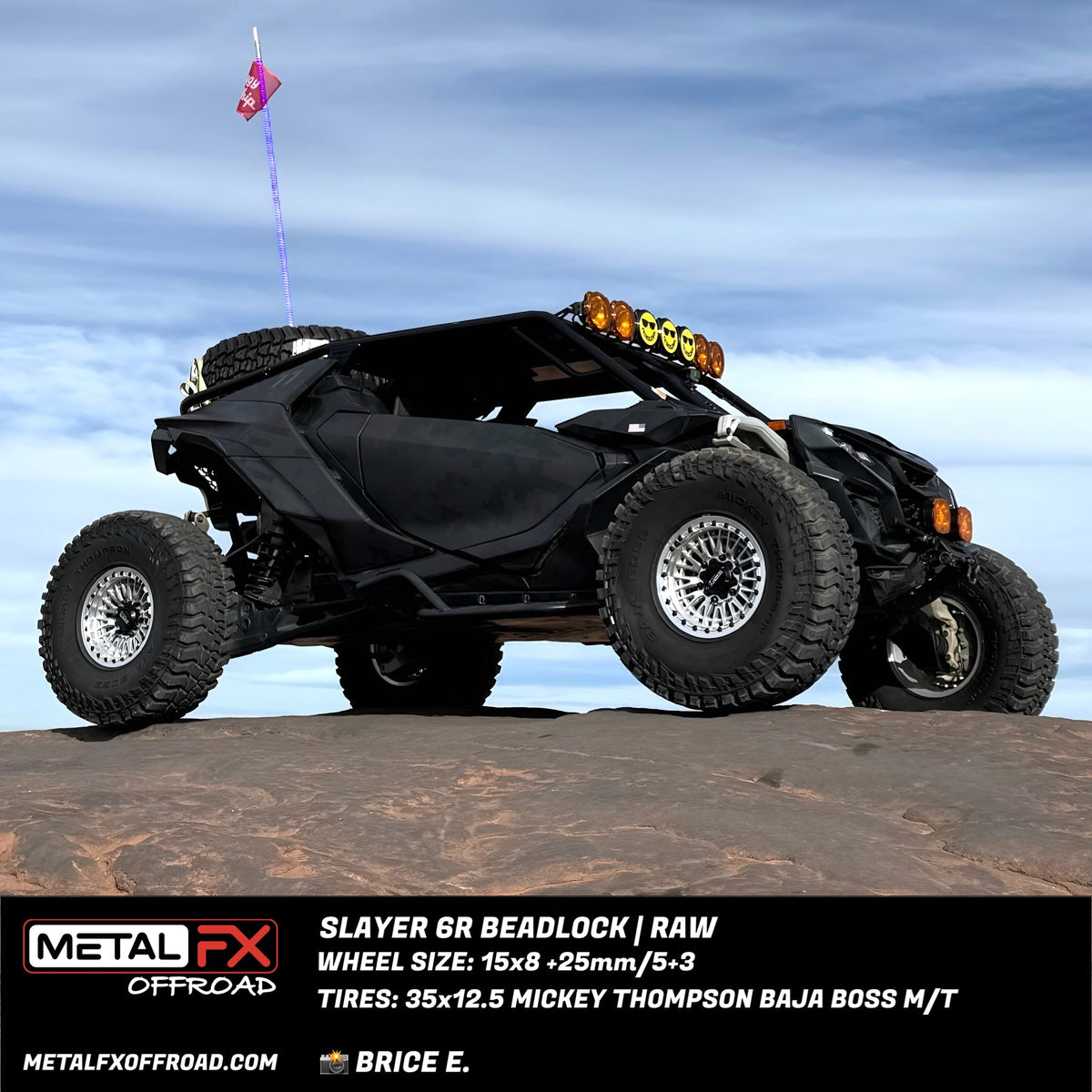 Slayer 6R Beadlock - Unmatched Strength + Lightweight Performance (Universal)